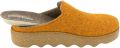 Rohde Dames Foggia-D Clog Pantoffel Vilt PU Zool 6122 geel - Oranje