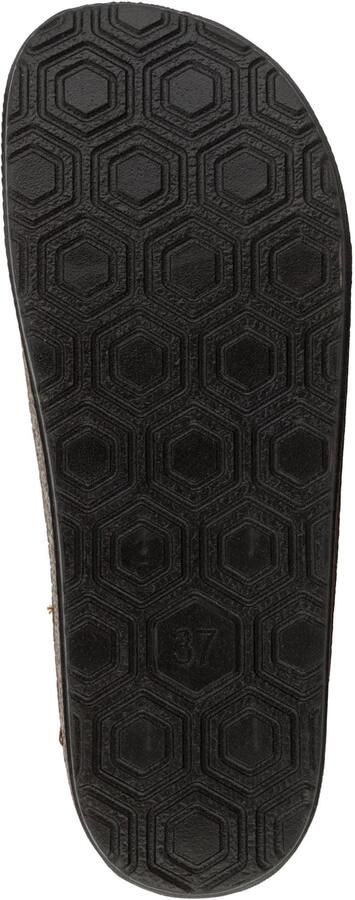 Rohde 6425 48 Pantoffel Open Sloffen Rood Bruin textiel Dames Rood Bruin - Foto 14