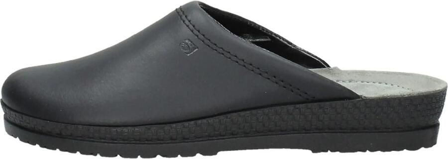 Rohde Heren Pantoffels in Leder (Bruin)