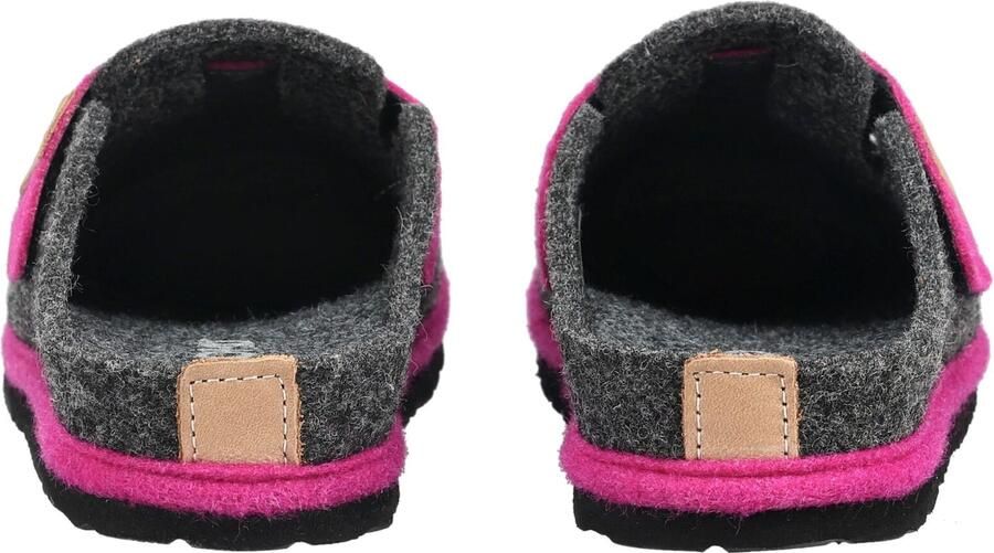 ROHDE Huisschoenen beige antraciet neonroze - Foto 5