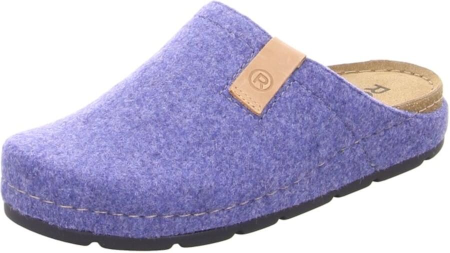 ROHDE Huisschoenen beige lila