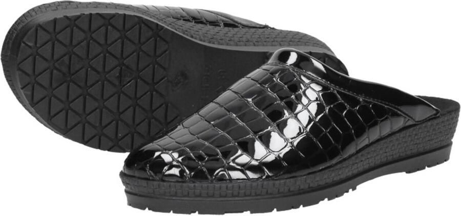 ROHDE Huisschoenen 'Dames pantoffels' zwart - Foto 10