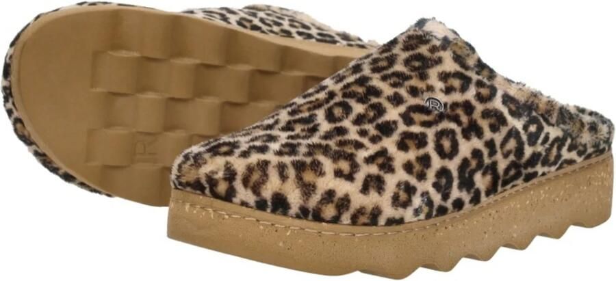 Rohde Dames Pantoffel Muil 6102-18 Panterprint - Foto 11