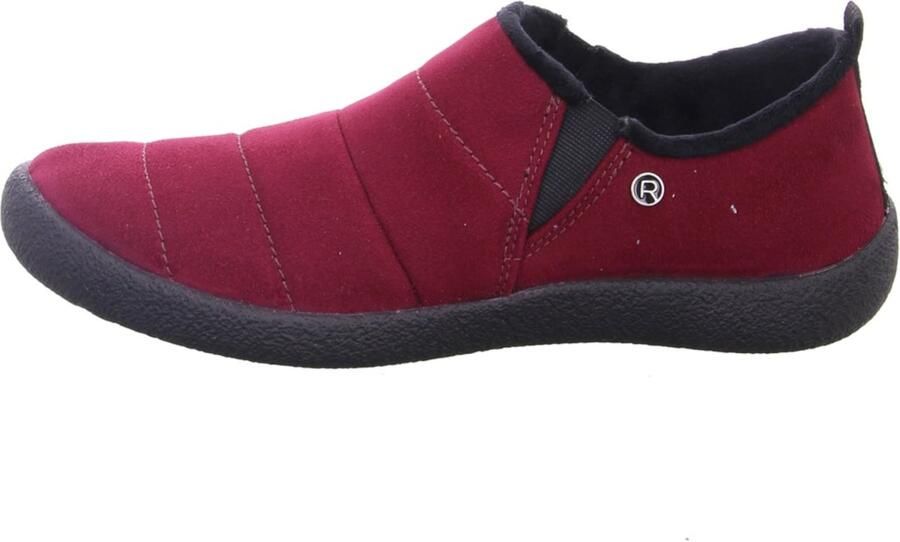 ROHDE Huisschoenen roodviolet - Foto 2