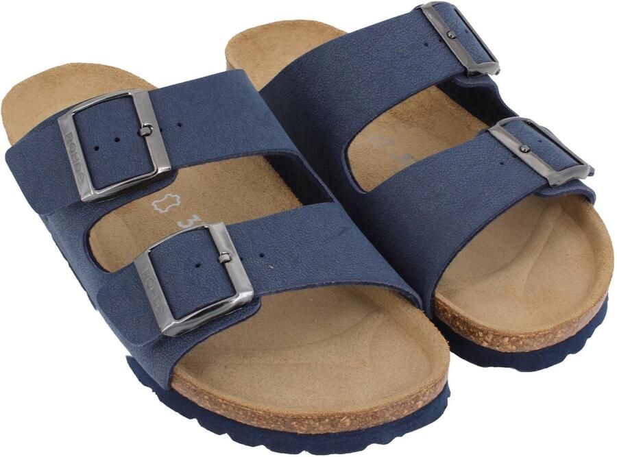Rohde damessandaal muiltjes met twee bandjes 5631 blauw - Foto 3