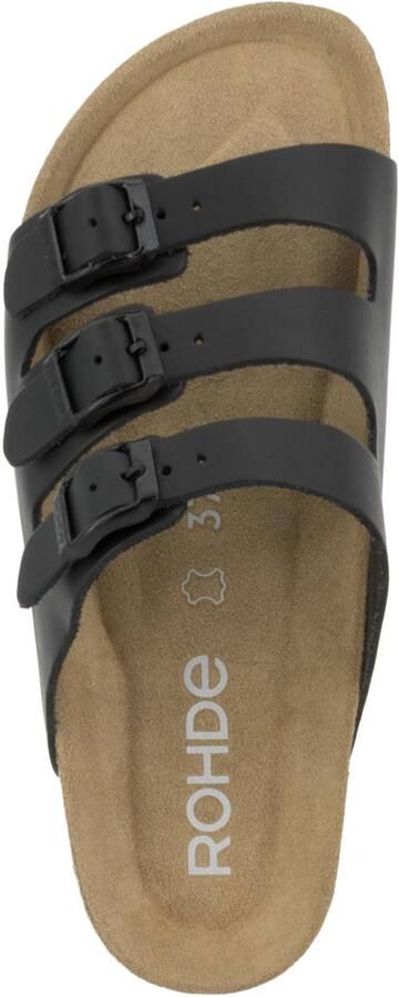 Rohde Sunny´s mule damesslipper sandaal 5615 90 zwart - Foto 4
