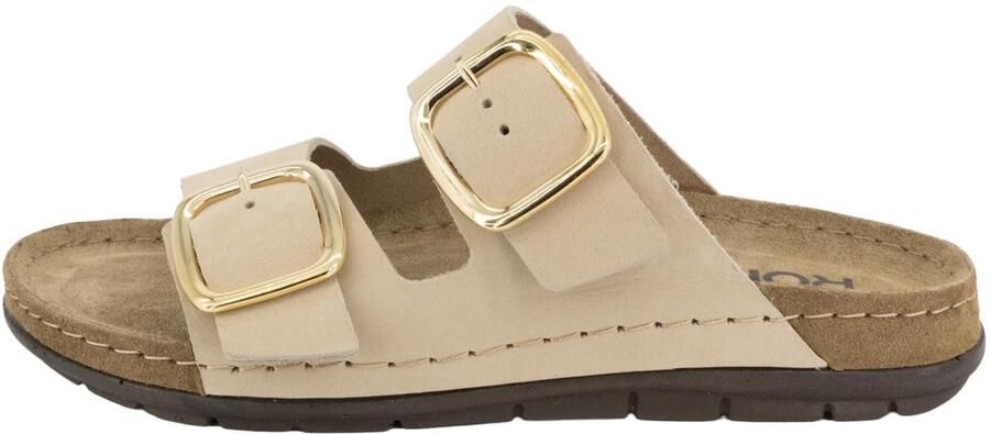 Rohde Slippers Rodigo sleehak zomerschoenen pantoffels met comfortabel soft voetbed