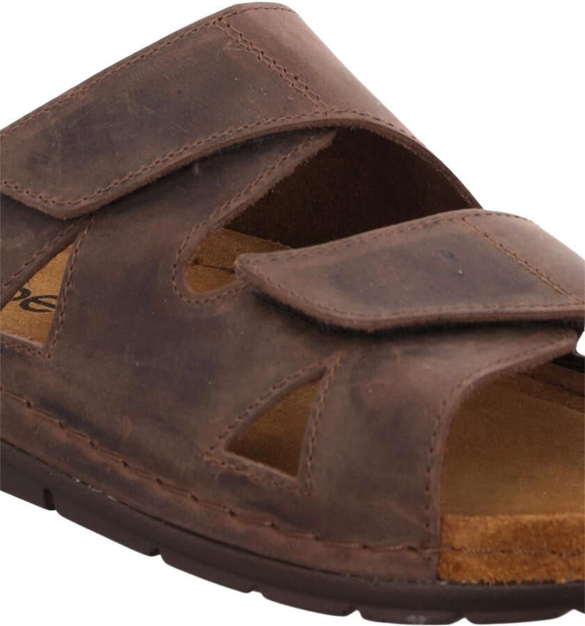 ROHDE Muiltjes 'Pantolette Herren 5914 72 Echtleder in braun' bruin - Foto 14