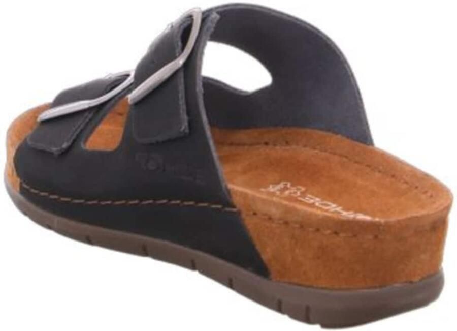 Rohde 5856 Volwassenen Dames slippers Kleur Zwart - Foto 4