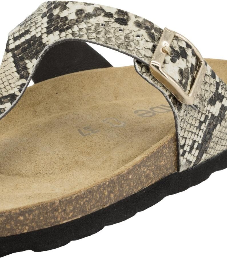 Rohde dames teenslippers met slangenprint - Foto 6