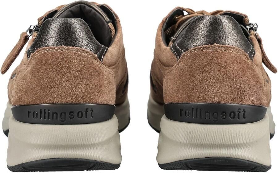 Rollingsoft Sneakers laag bruin koper - Foto 4