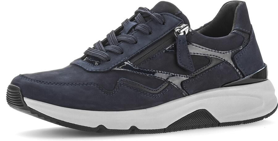 Gabor 0103.01.003 Rolling Soft Sneakers Blauw Nubuck Dames Blauw - Foto 10
