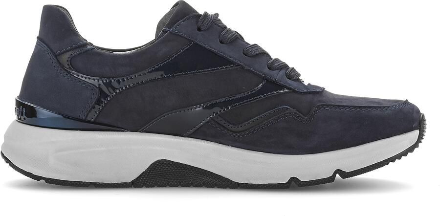 Gabor 0103.01.003 Rolling Soft Sneakers Blauw Nubuck Dames Blauw - Foto 2
