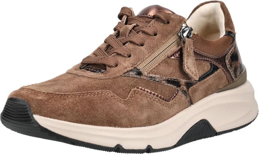 Gabor Rollingsoft Sneakers bruin Suede Dames - Foto 6