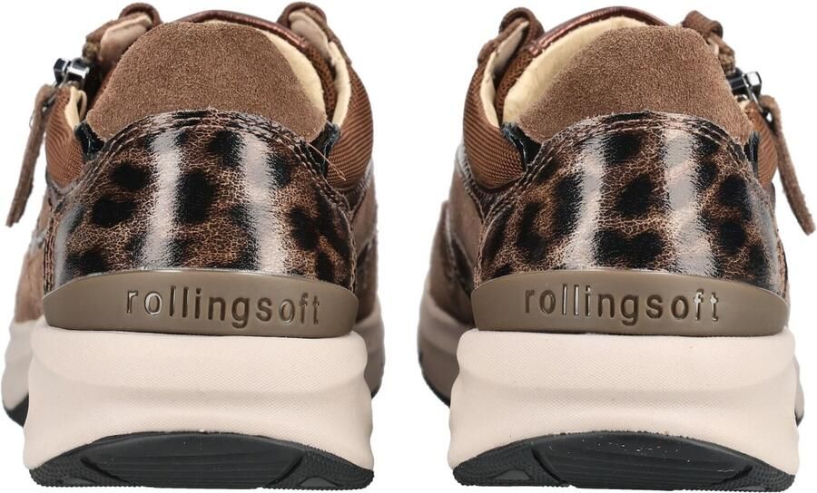 Gabor Rollingsoft Sneakers bruin Suede Dames - Foto 8