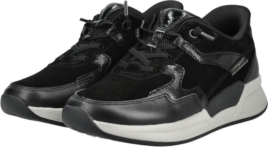 GABOR Sneakers laag 'Sneaker Low Damen 0104.02.001 Leder-Mix in schwarz' zwart - Foto 13