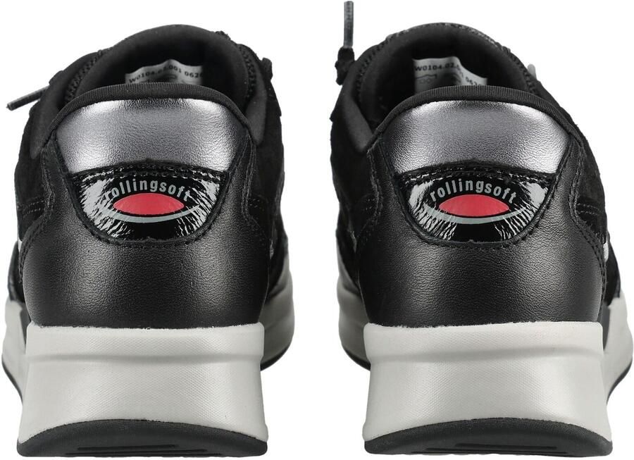 GABOR Sneakers laag 'Sneaker Low Damen 0104.02.001 Leder-Mix in schwarz' zwart - Foto 4