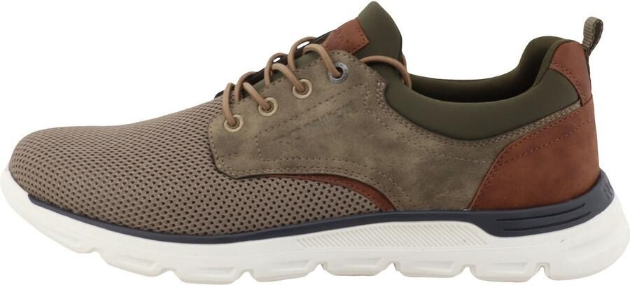 ROMIKA Sneakers laag bruin karamel brokaat - Foto 4