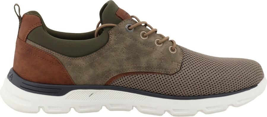 ROMIKA Sneakers laag bruin karamel brokaat - Foto 5