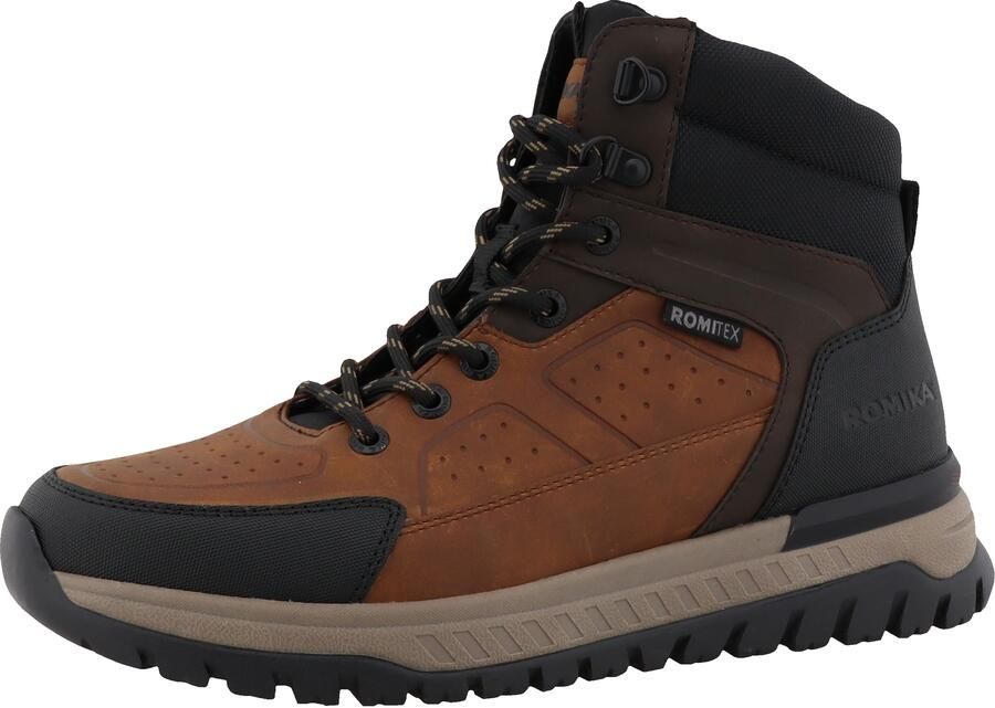 Romika Winterlaarzen Veterboots trekkinglaarzen met ritssluiting