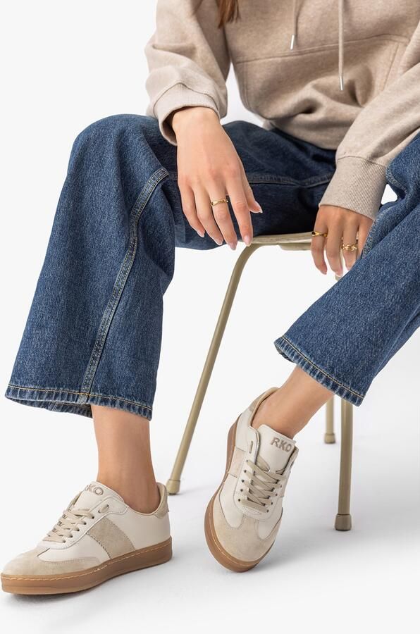 RYŁKO Sneakers laag lichtbeige offwhite - Foto 5