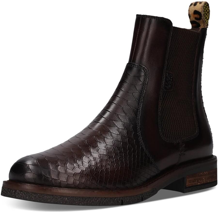 SALAMANDER Chelsea boots donkerbruin