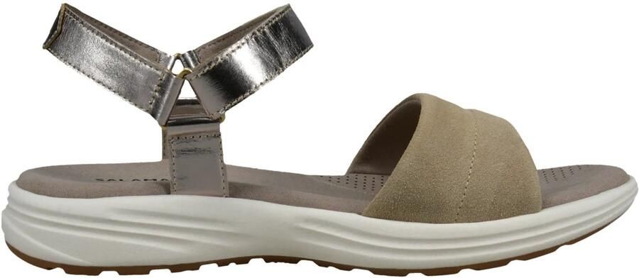 SALAMANDER Sandaal beige zilver - Foto 6