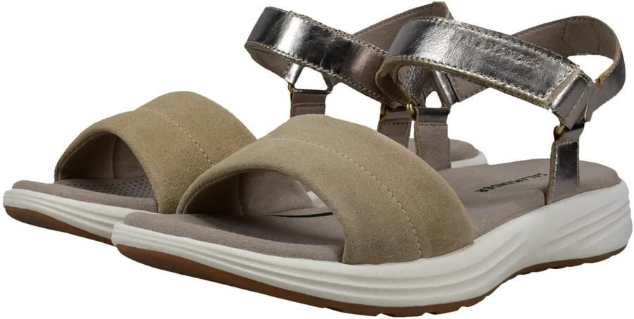SALAMANDER Sandaal beige zilver - Foto 4