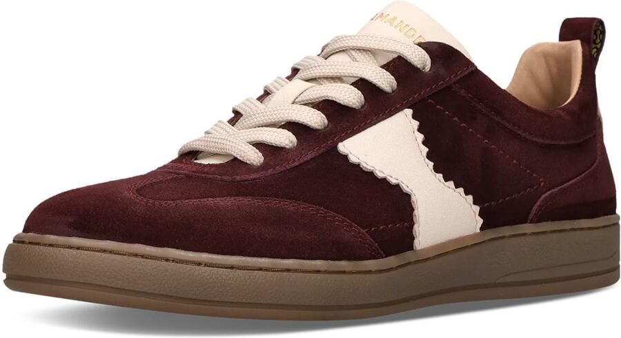 SALAMANDER Sneakers laag bordeaux offwhite