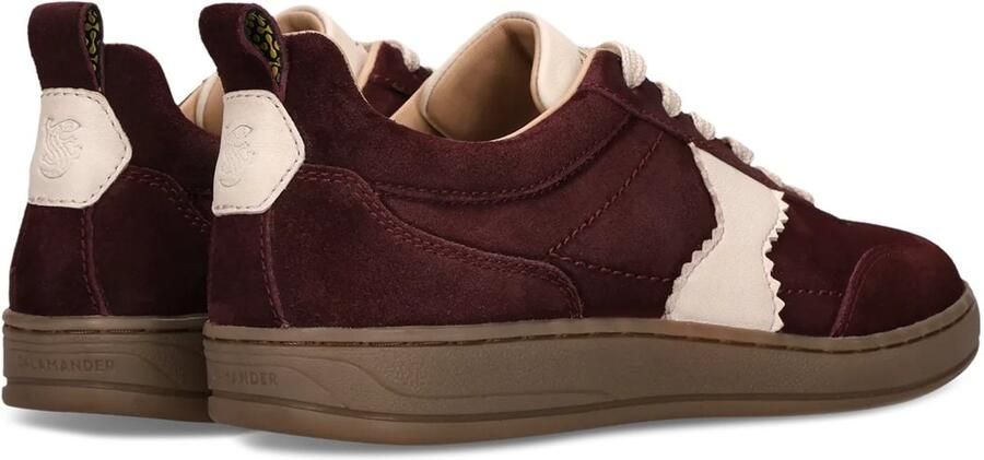 SALAMANDER Sneakers laag bordeaux offwhite - Foto 3