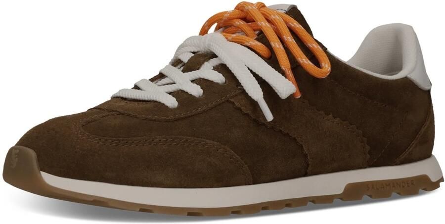 SALAMANDER Sneakers laag bruin offwhite