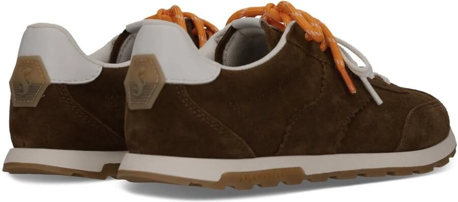 SALAMANDER Sneakers laag bruin offwhite - Foto 3