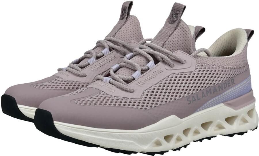 SALAMANDER Sneakers laag champagne taupe lila - Foto 4