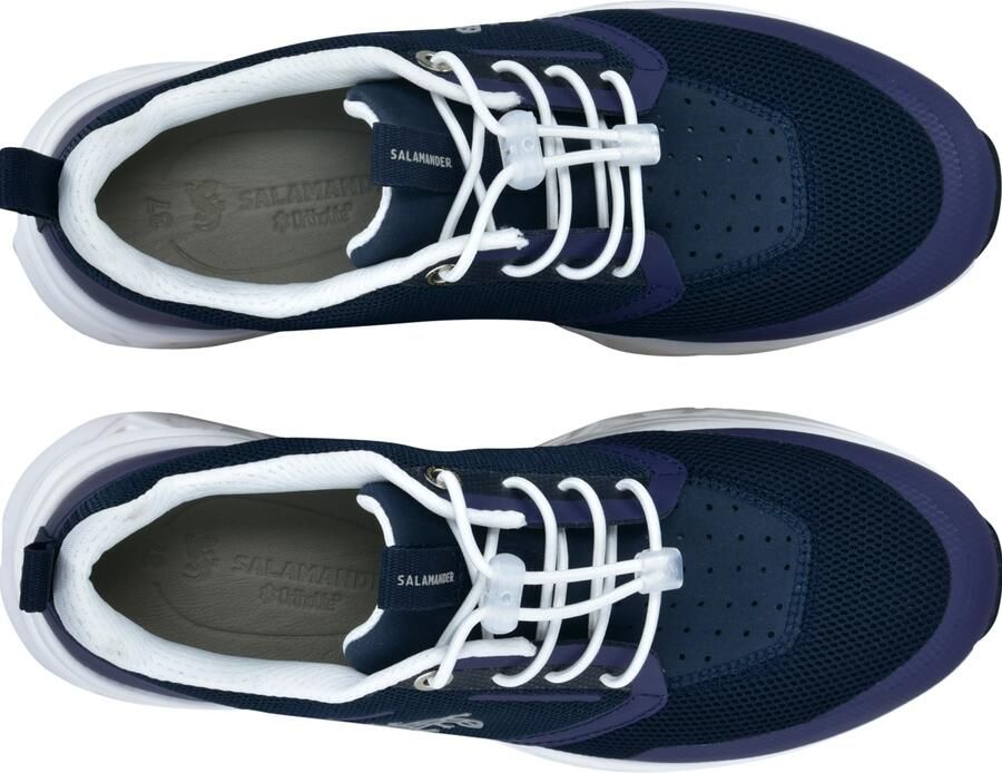 SALAMANDER Sneakers laag donkerblauw wit - Foto 2