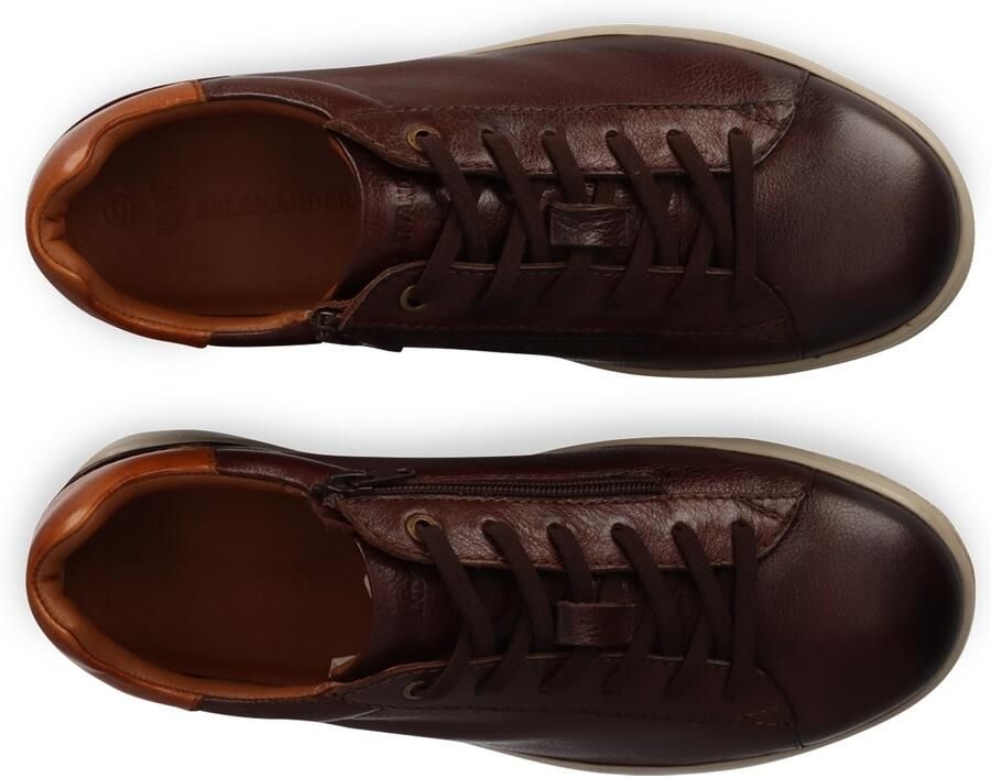 SALAMANDER Sneakers laag donkerbruin - Foto 2