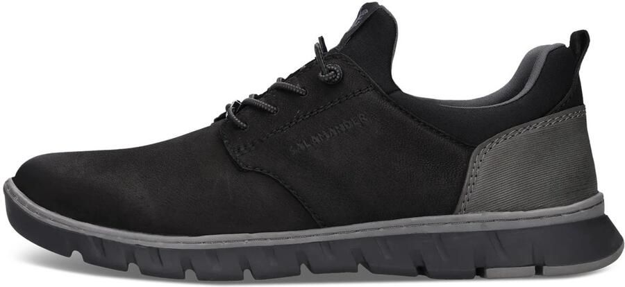 SALAMANDER Sneakers laag donkergrijs zwart - Foto 4