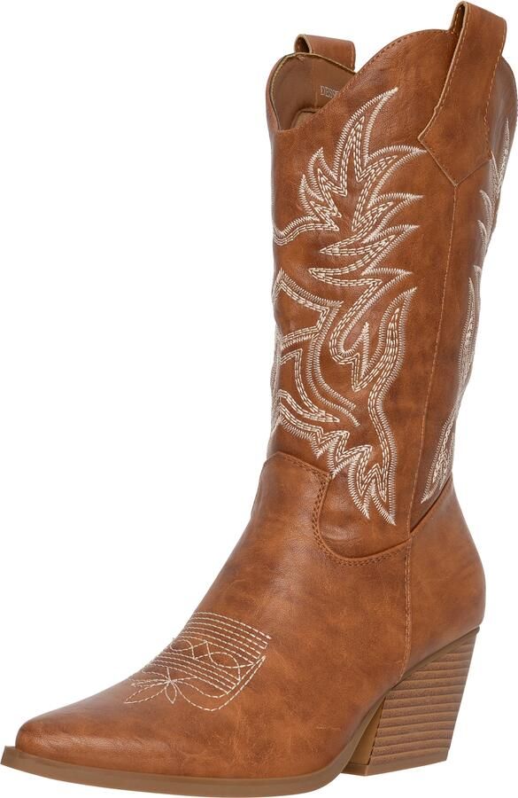 Salinyang Cowboylaarzen beige camel - Foto 2
