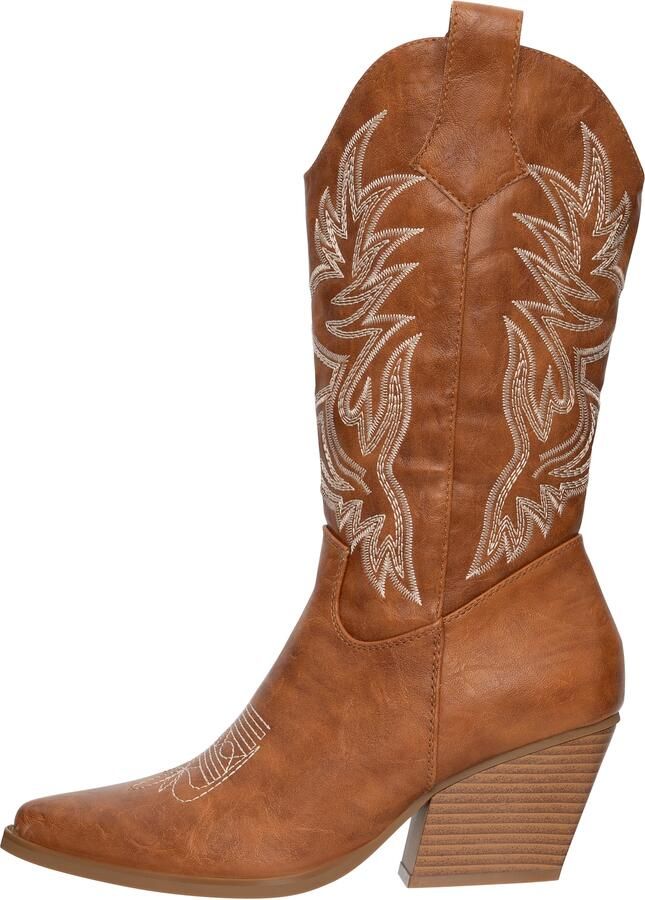 Salinyang Cowboylaarzen beige camel - Foto 6