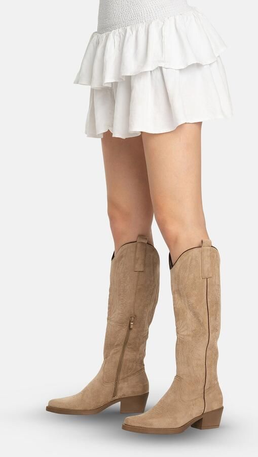 Salinyang Cowboylaarzen beige - Foto 6