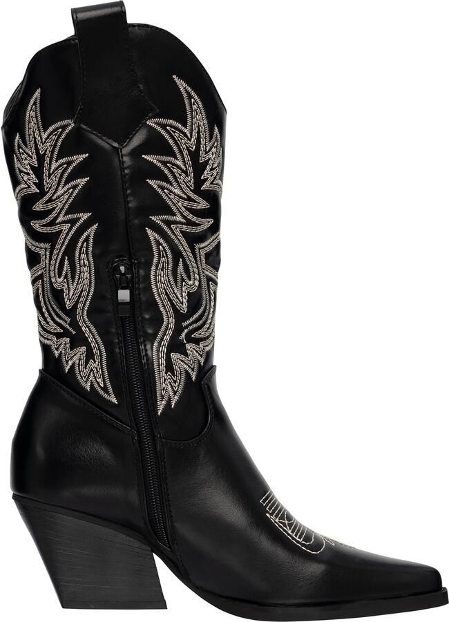 Salinyang Cowboylaarzen beige zwart