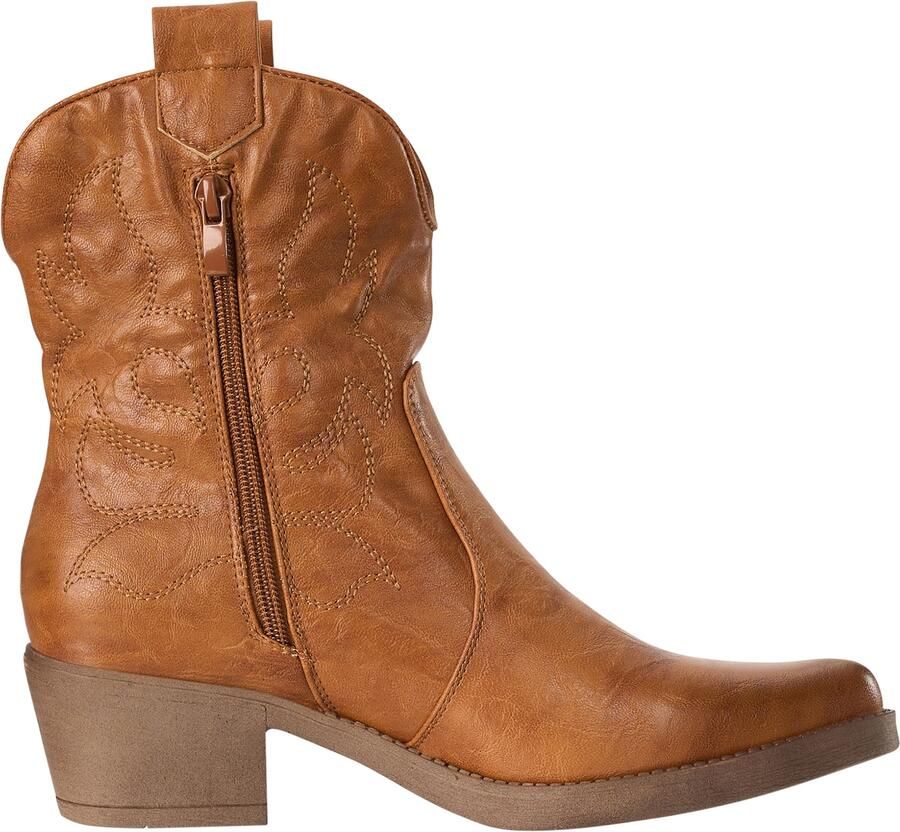 Salinyang Cowboylaarzen camel