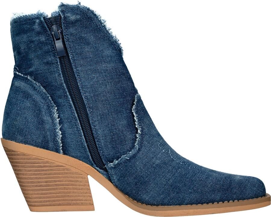 Salinyang Cowboylaarzen donkerblauw - Foto 1