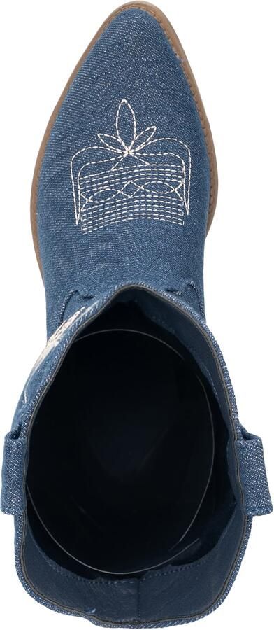 Salinyang Cowboylaarzen donkerblauw - Foto 3