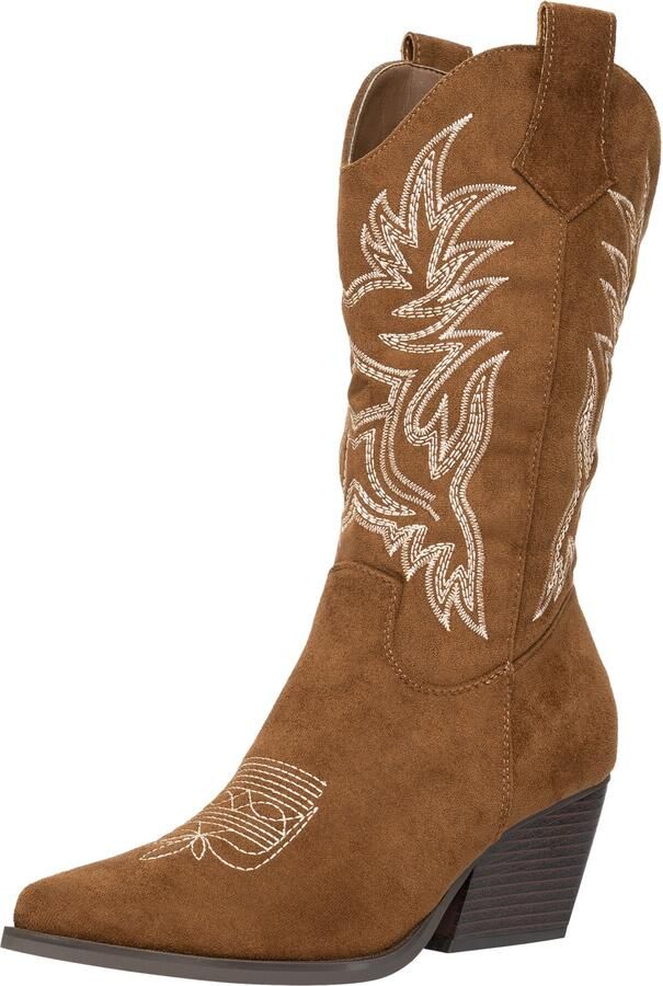 Salinyang Cowboylaarzen karamel