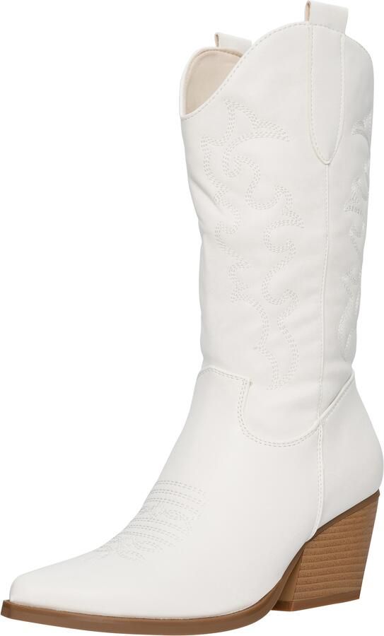 Salinyang Cowboylaarzen wit