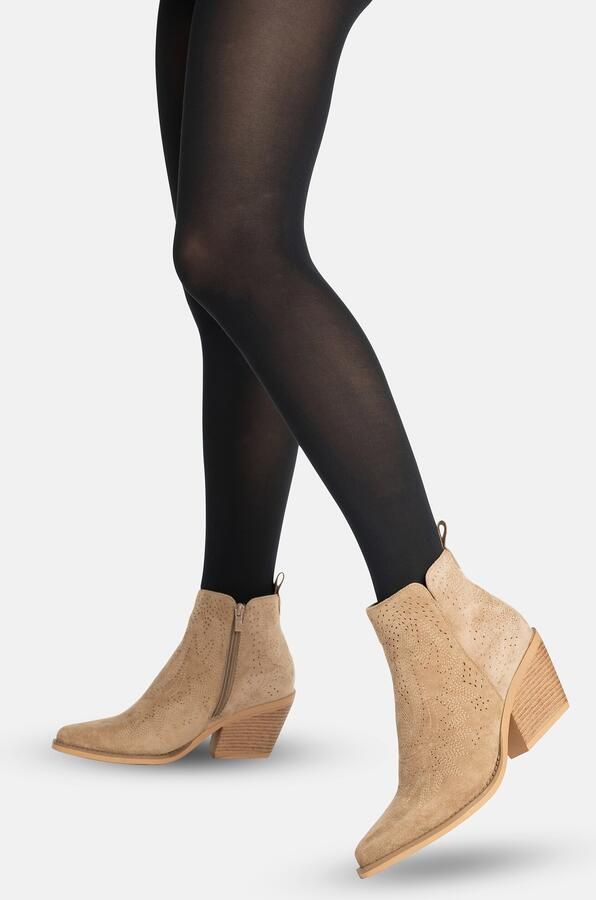 Salinyang Enkellaarsje beige - Foto 5