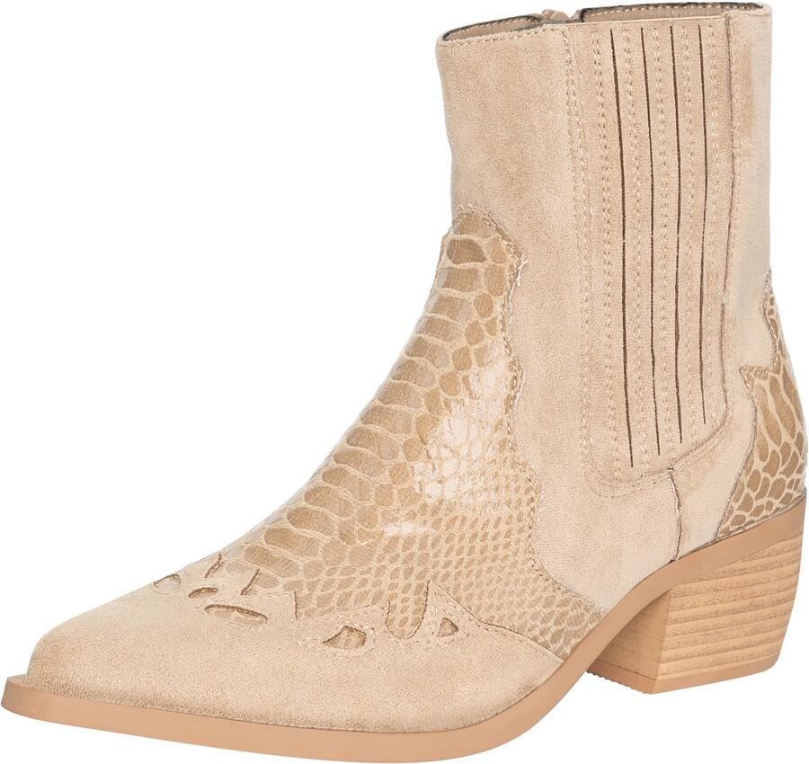 Salinyang Enkellaarsjes beige