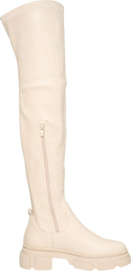 Salinyang Overknee laarzen beige