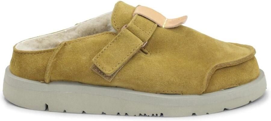 Satorisan Uwabaki Clog Suede Klomp Unisex Leer Klomp Kleur Thunderbolt - Foto 2