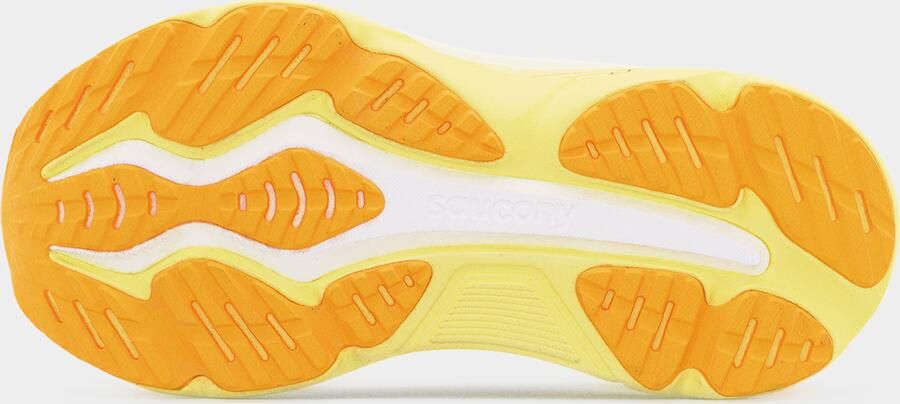 Saucony Loopschoen beige zilvergrijs mintgroen oranje - Foto 8